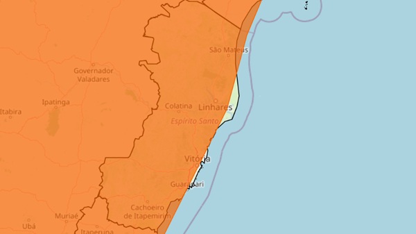Leia mais sobre o artigo ES pode receber tempestades e queda de granizo até quarta-feira (04), alerta INMET