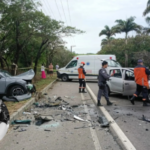 Grave colisão frontal e fatal deixa duas pessoas sem vida em Anchieta