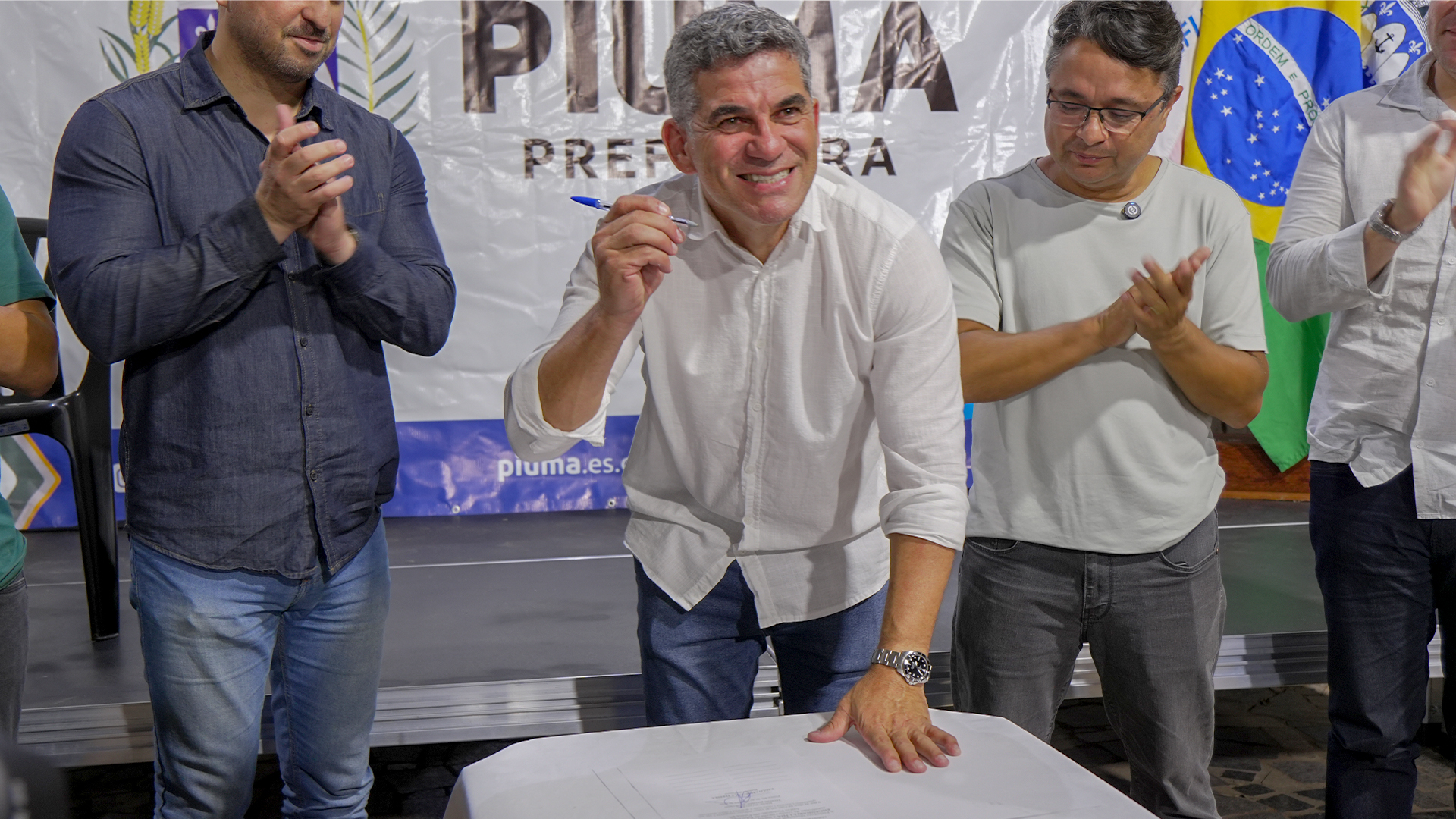 Obra histórica: Piúma autoriza construção da maior creche do município, no bairro Piuminas